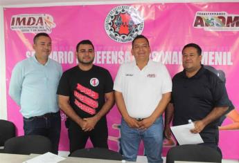 Anuncian seminario de defensa personal femenil