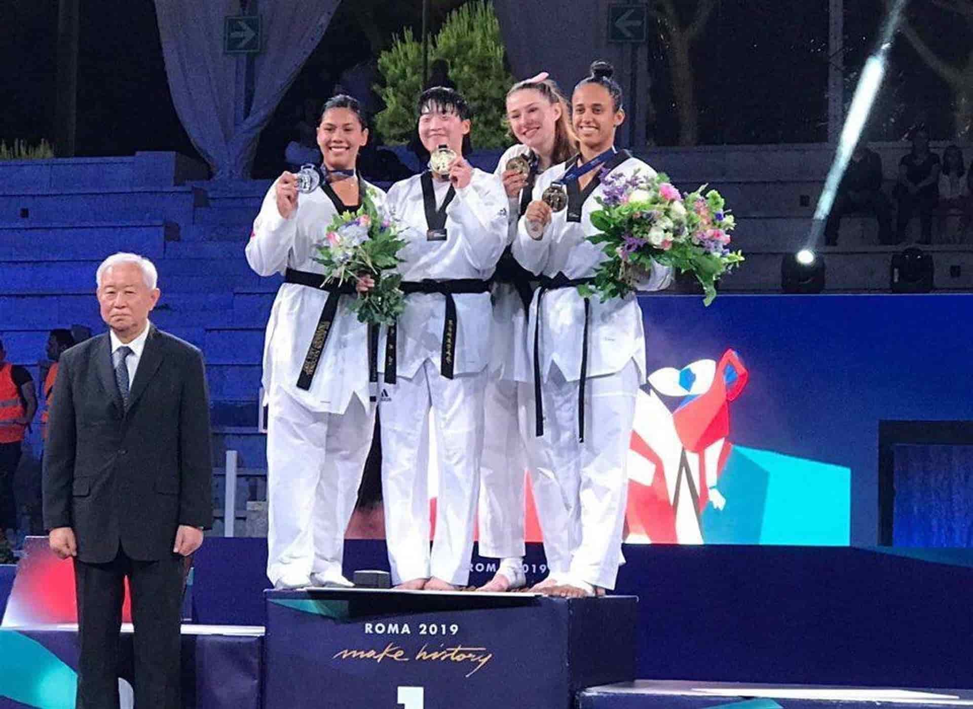 Briseida Acosta alcanza medalla de plata en Roma