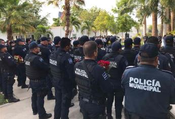 Policías de Culiacán se quedan esperando anuncio de aumento salarial