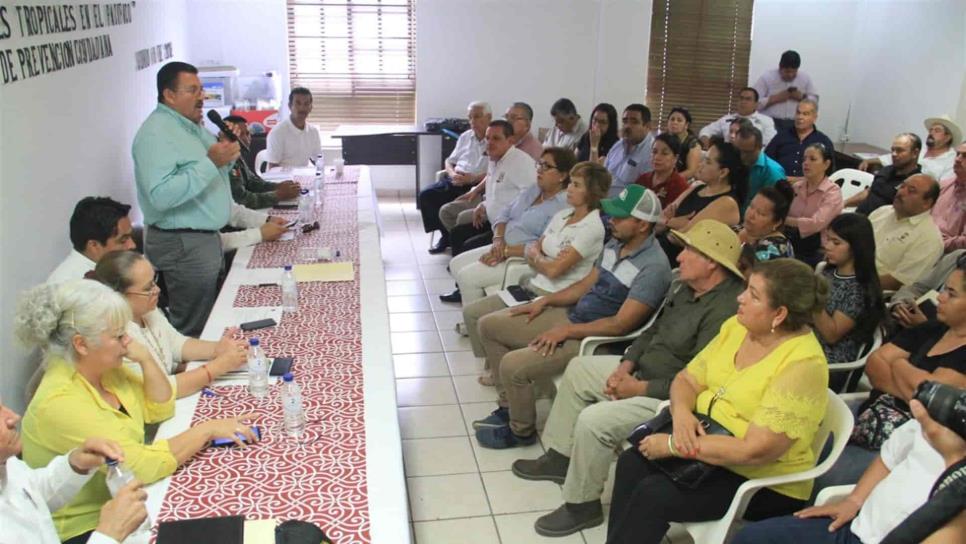 Realizan sesión del Consejo Municipal de PC en Navolato