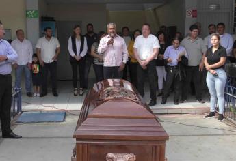 Con homenaje de cuerpo presente, UAS despide a Cárdenas Félix