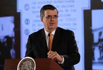 Acordamos con EU que invierta 7 bdd para frenar migración: Ebrard