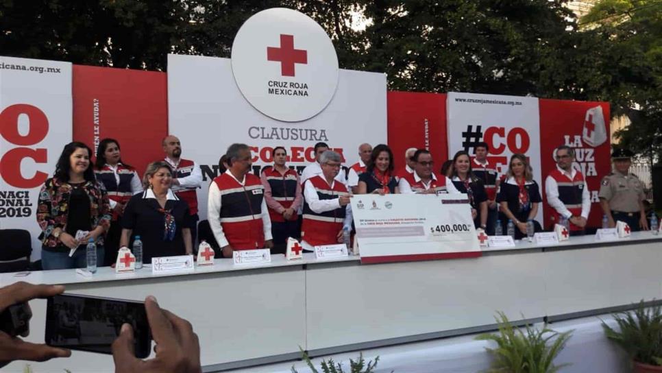 Culiacán, único municipio en no lograr meta de Cruz Roja
