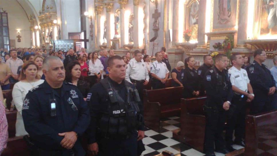 Celebran Día del Policía en Culiacán