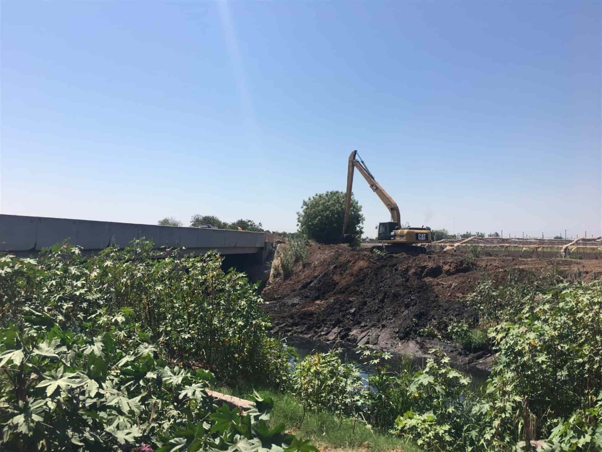 Inicia Conagua trabajos en dren Cedritos de La Platanera