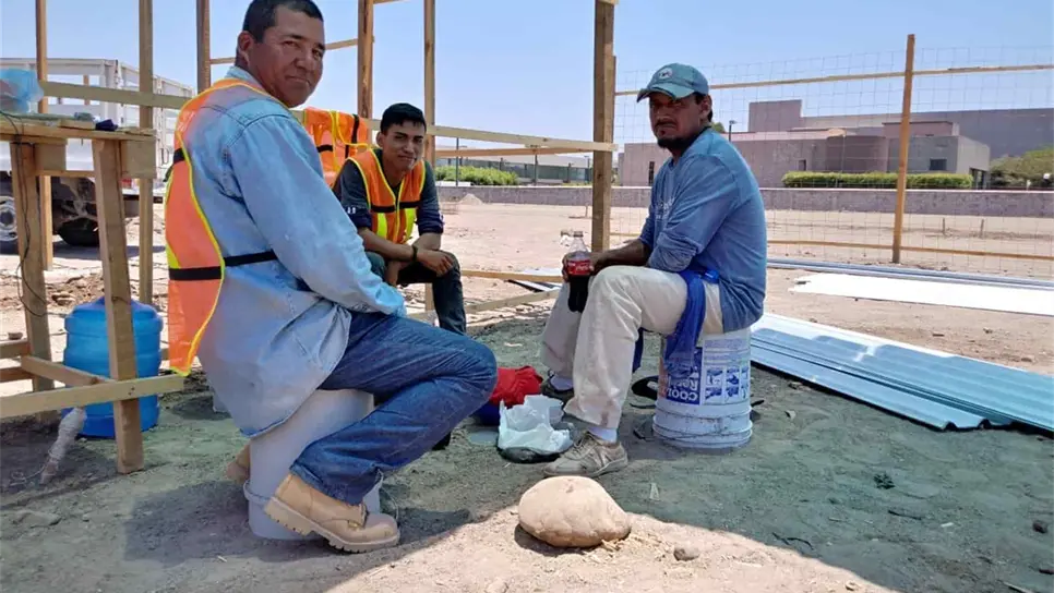 El calor extremo no los detiene