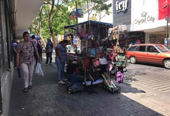 Cerca de 130 ambulantes trabajan sin permiso en Culiacán