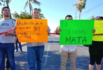 Se manifiestan ciudadanos para exigir respeto a peatones