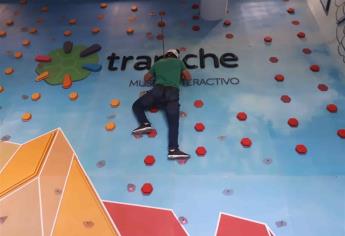 Trapiche abre su muro de escalar, único en su tipo en la ciudad