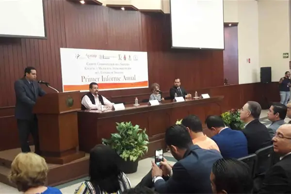 Presentan primer informe de labores del Sistema Anticorrupción