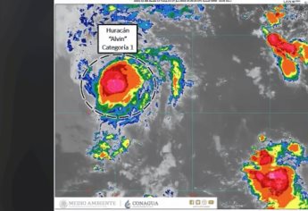 “Alvin” ya es huracán categoría 1, el primero de la temporada