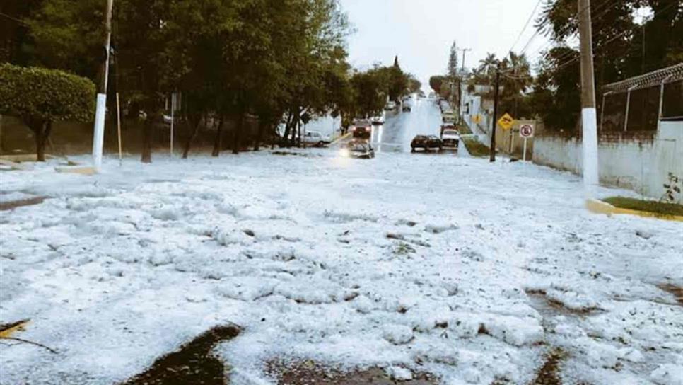 Granizada histórica causa estragos en Guadalajara