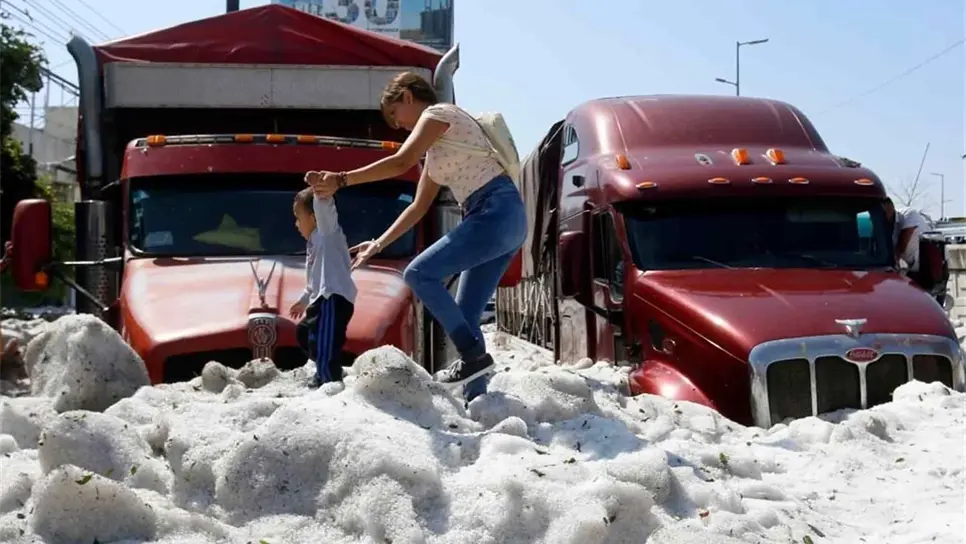 Hace semanas, Guadalajara fue afectada por una granizada inesperada.