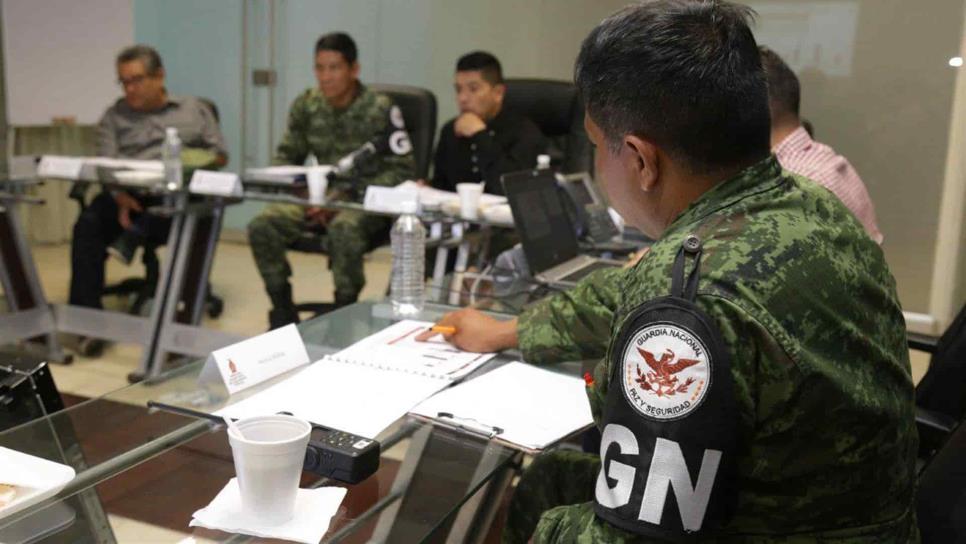 Se integra Guardia Nacional a reunión de seguridad de Sinaloa