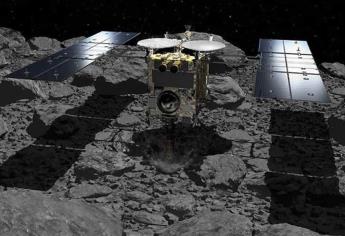 Aterriza exitosamente en el asteroide sonda espacial japonesa