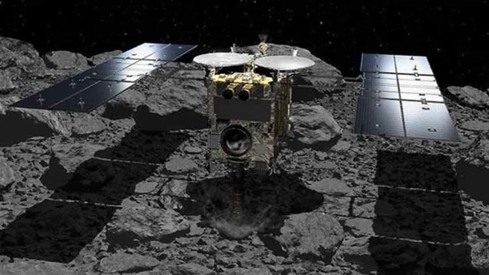Aterriza exitosamente en el asteroide sonda espacial japonesa