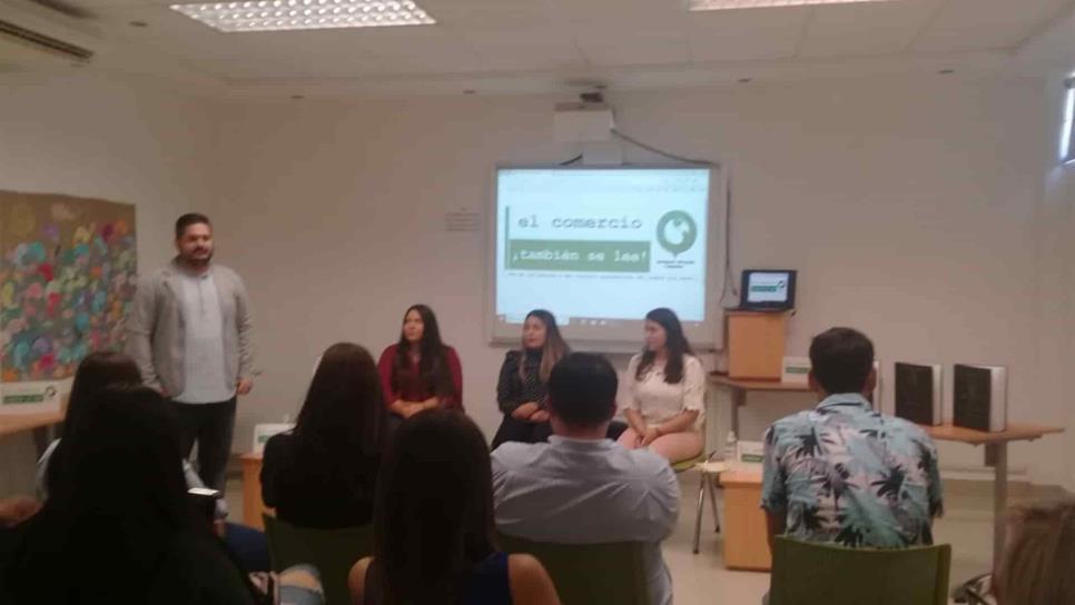 Promueven estudiantes lectura disciplinar en Biblioteca Morelos