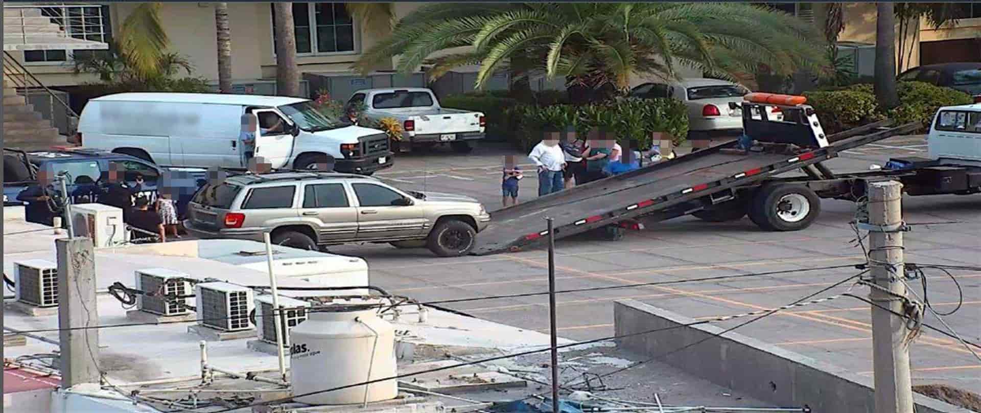 Aseguran camioneta con placas sobrepuestas en Culiacán