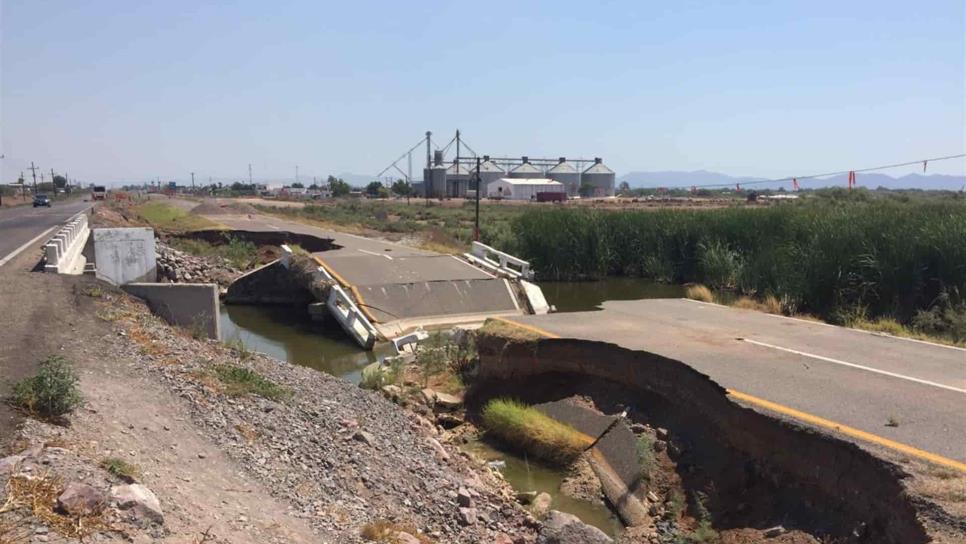 Festejarán a puente destruido en la México 15, en Valle del Carrizo