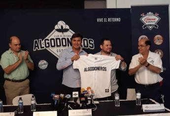 Presenta Algodoneros de Guasave a su nuevo propietario