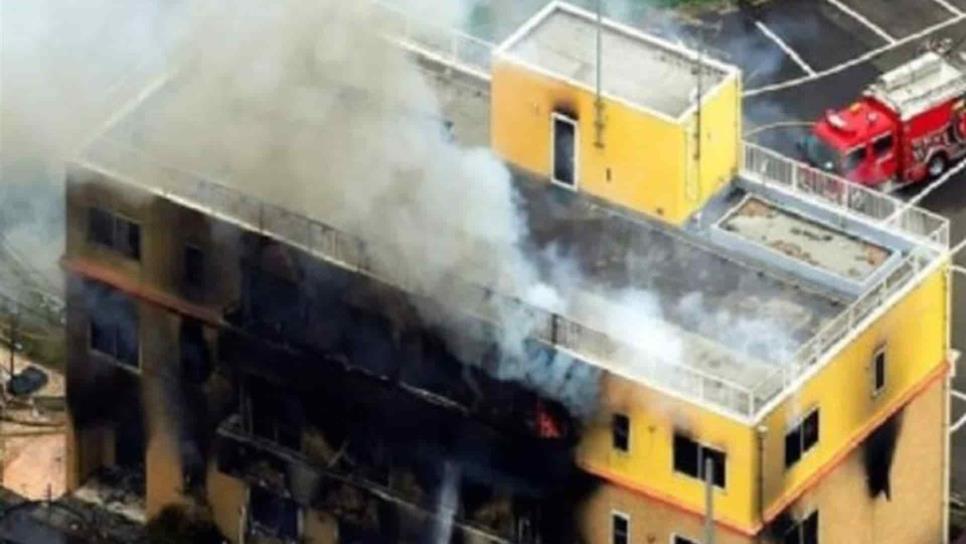 Mueren 13 en incendio provocado en estudio de anime en Japón