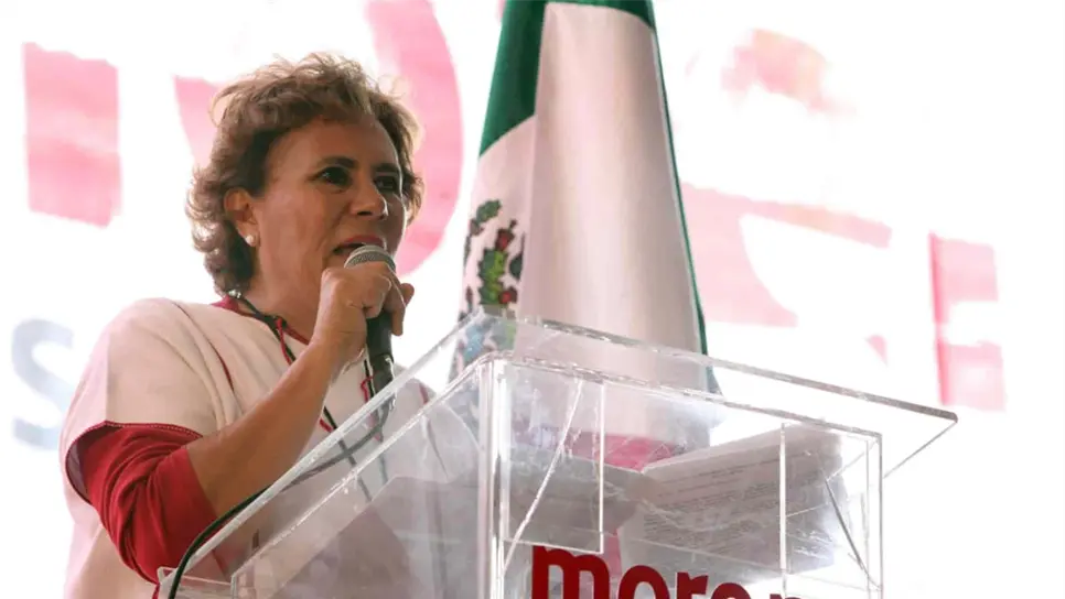 Este domingo estará en Sinaloa Bertha Luján, anuncian