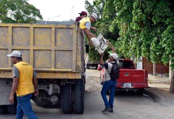 Ahome, El Fuerte y Choix, se benefician con campañas de descacharrización