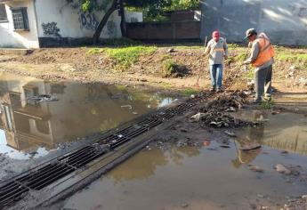 Servicios Públicos verifica y limpia alcantarillado en Culiacán