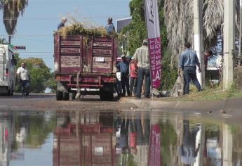 Despliega Servicios Públicos 150 trabajadores tras lluvia en Los Mochis