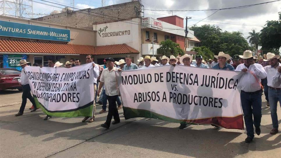 Dispuestos productores agrícolas de Sinaloa a manifestarse