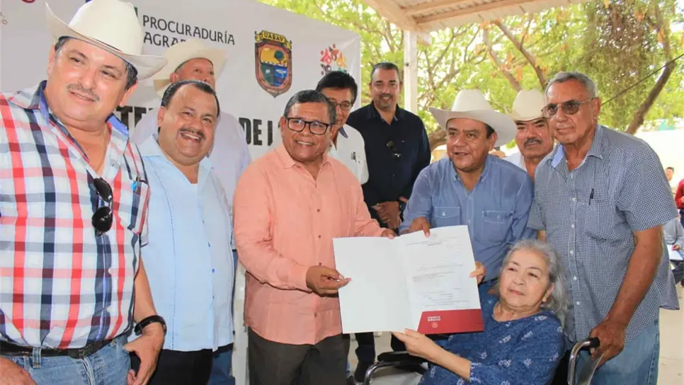 Entregará RAN más de 15 mil títulos de propiedad a familias sinaloenses