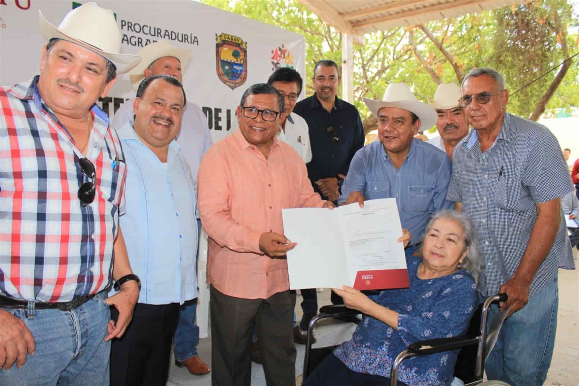 Entregará RAN más de 15 mil títulos de propiedad a familias sinaloenses Entregará RAN más de 15 mil títulos de propiedad a familias sinaloenses