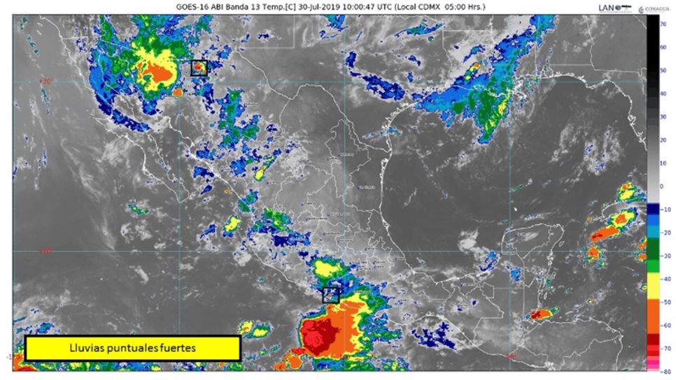 Anuncian calor y nublados para Sinaloa este martes