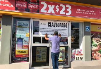 Por falta de permiso de uso de suelo, recientes clausuras en Los Mochis