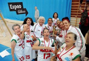 Abuelitas mexicanas se proclaman Campeonas en Mundial de basquetbol