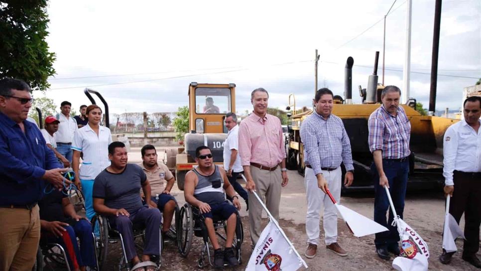 Quirino inicia reencarpetado de calles en Escuinapa