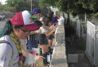 Pintan mural de la Juventud a los pies del Cerro de la Memoria