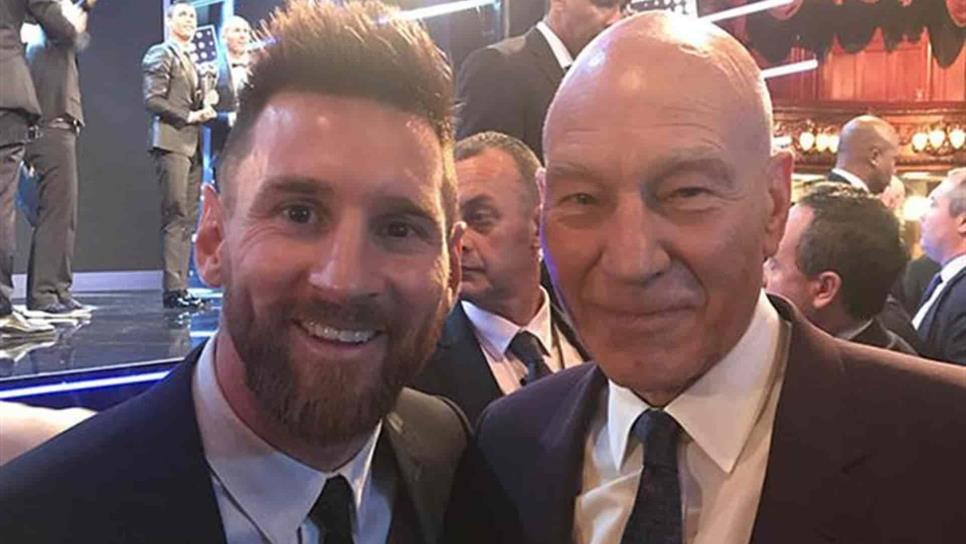 Patrick Stewart cuenta cómo pidió una foto a Lionel Messi