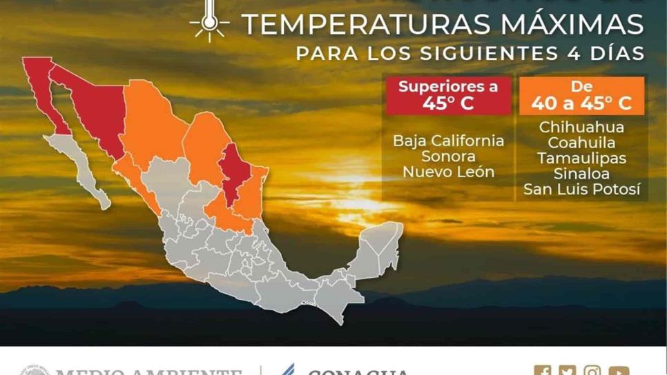 Pronostican calor, nublados y lluvia para Sinaloa