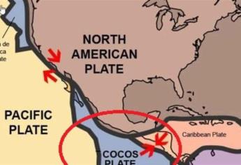 Placa oceánica en la costa oeste de EUA está muriendo