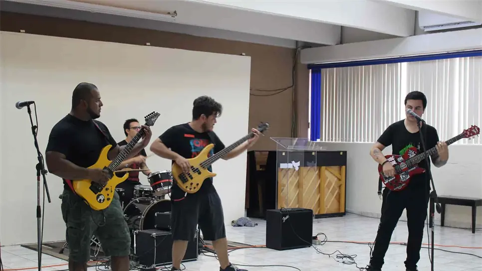 Presentación de Inerte en la audición. FOTO: ISIC.