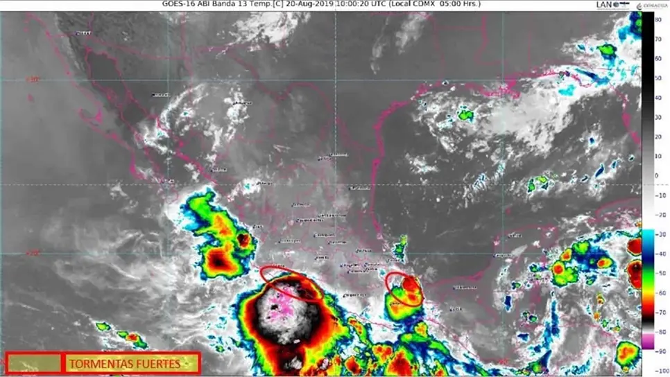 FOTO: Twitter @conagua_clima.