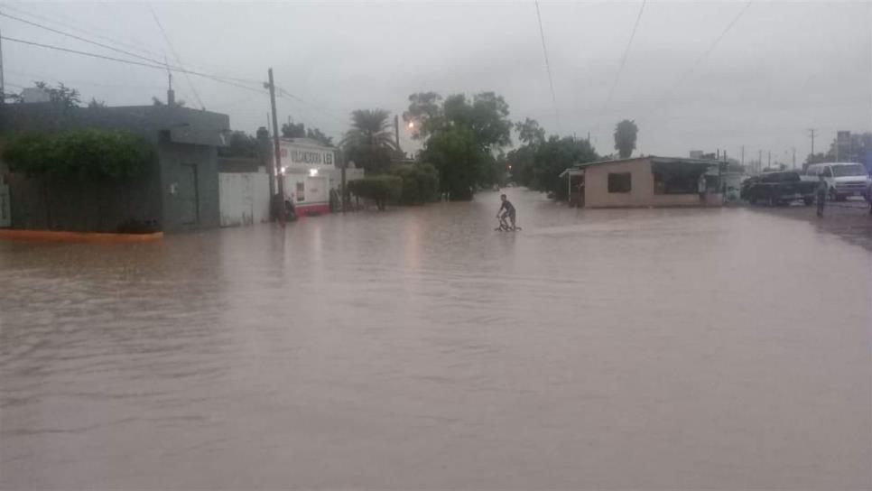 Efectos de “Ivo” provocan inundaciones en Guasave