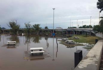 Por lluvias, se limita acceso a Parque Acuático y Las Riberas