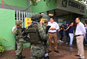 Se refugian 10 personas en el plantel 02 de Cobaes