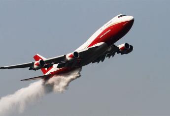 Avión Supertanker llega a Bolivia para combatir incendios forestales