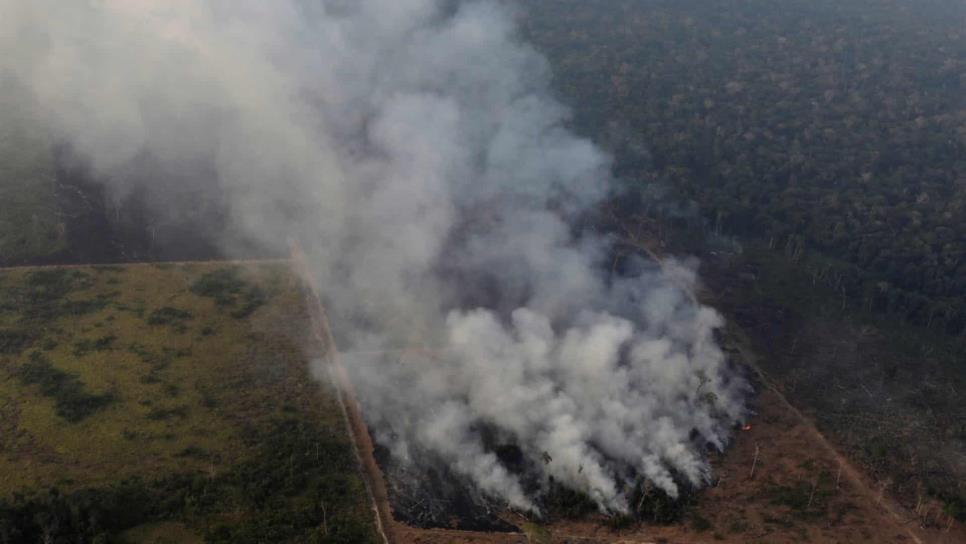 Macron llama a movilización de las potencias para salvar la Amazonia