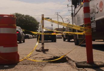 Prioritario arreglar socavones y bocas de tormentas en Los Mochis