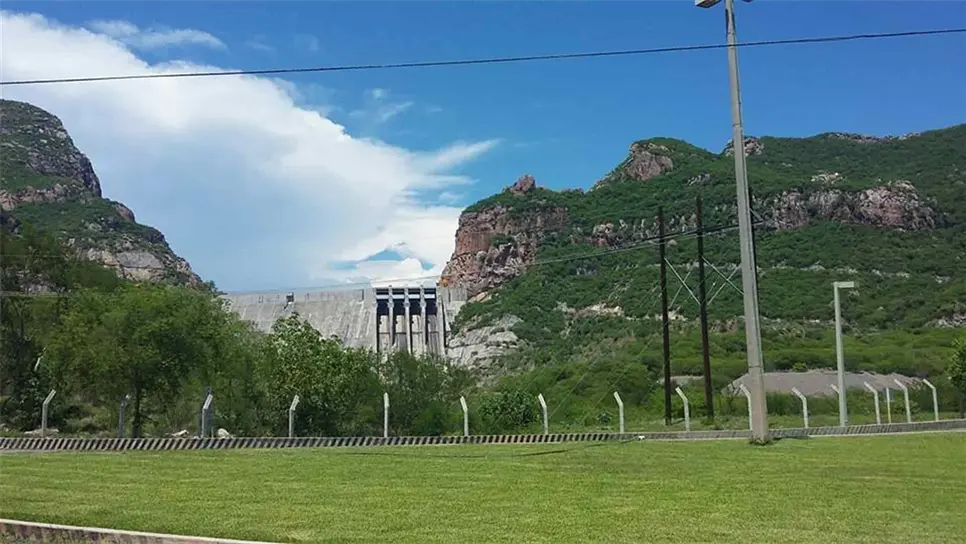 Presa Luis Donaldo Colosio, o Huites, en Choix. FOTO: Luz Noticias | Archivo.