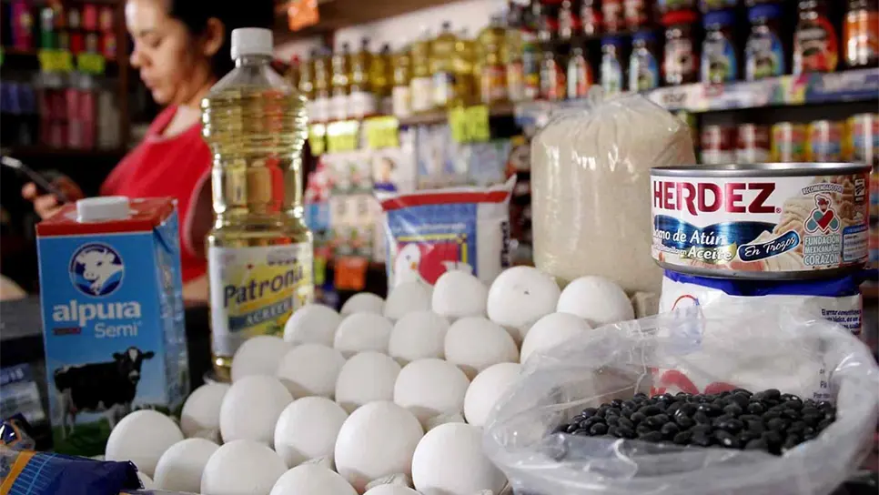 Valor de ventas de abarrotes en México crece en julio
